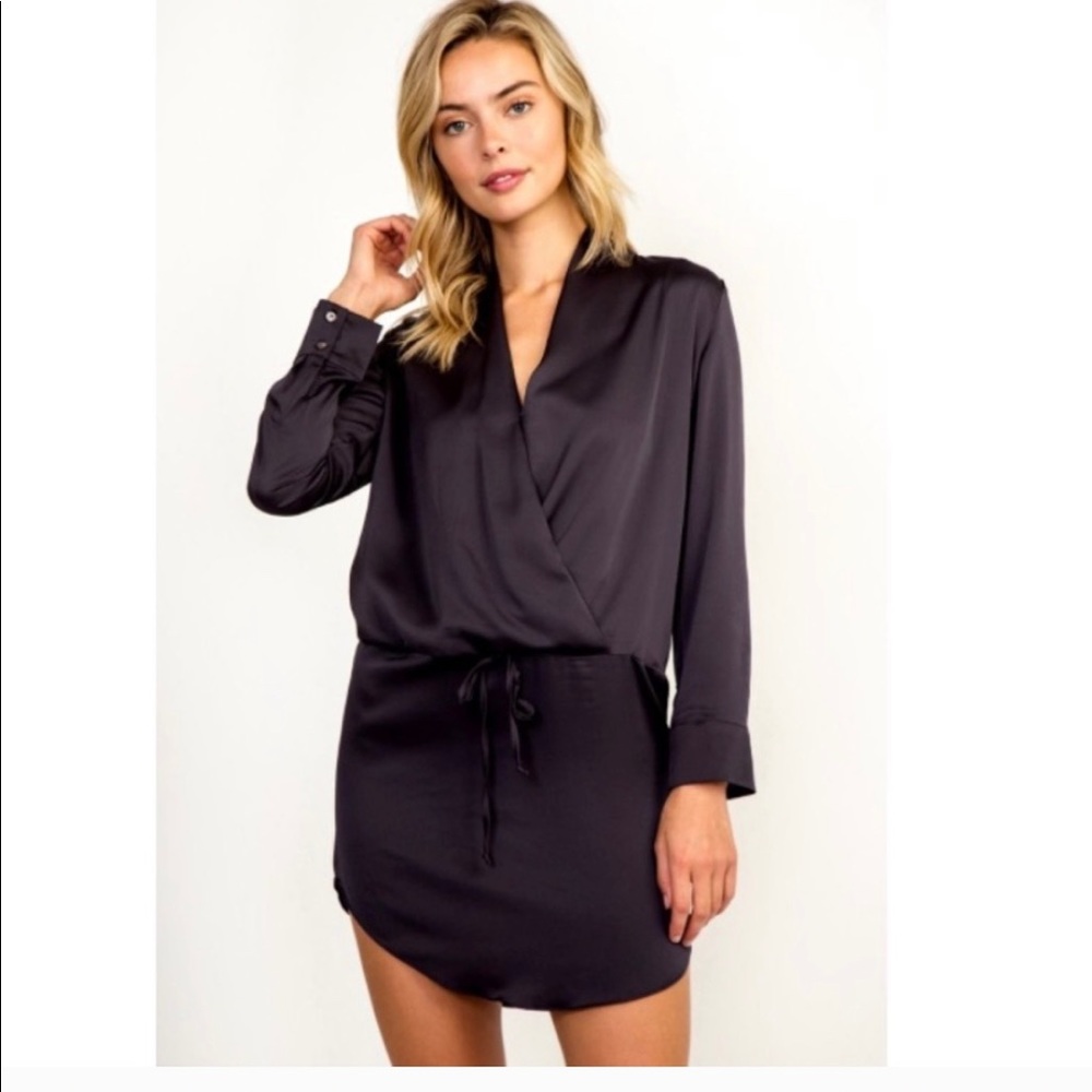 Olivacous Charcoal Dress